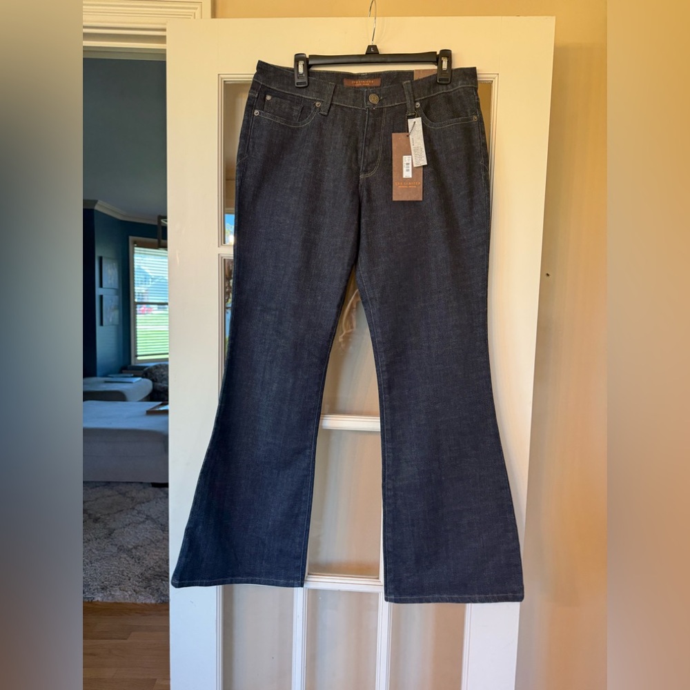 NWT The Limited Women's Flared Jeans in Dark Blue 12R